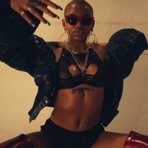 Famous Nude Slick Woods 017 pic