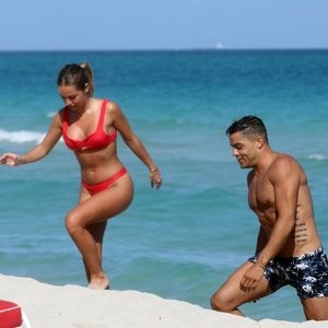 Maddy Burciaga Cools Off With Her Boyfriend Alexis Lechanet in Miami Beach (34 Photos + Video) - Leaked Nudes