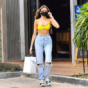 Madison Beer Stuns in a Yellow Bra at Cafe Havana in Malibu (29 Sexy Photos) – Leaked Nudes