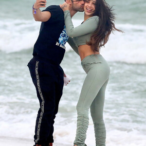 Mariah Angeliq & Max Ehrich are Seen Together on the Beach in Miami (82 Photos) – Leaked Nudes
