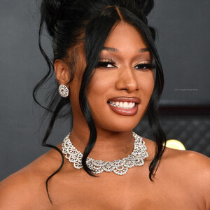 Megan Thee Stallion Displays Her Boobs, Butt and Legs at the 63rd GRAMMY Awards (49 Photos) – Leaked Nudes