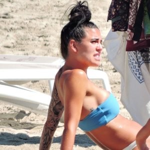 Mike Heiter & Elena Miras Enjoy a Day at the Beach in Palma (23 Photos) - Leaked Nudes