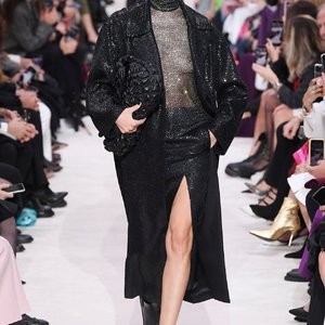 Natasha Poly Walks in a See Through Top on the Runway for the Valentino Show (8 Photos + GIF) – Leaked Nudes