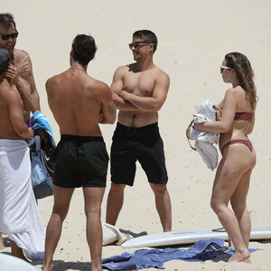 â€œNippyâ€ First Beach Date! Abbie Chatfield & Danny Clayton are Pictured Enjoying a Swim in Bondi Beach (64 Photos) - Leaked Nudes