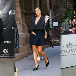 Olivia Culpo is Chic in All Black Louis Vuitton (45 Photos) – Leaked Nudes