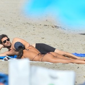 Paul Wesley & Ines de Ramon Spend a Day on a Sunny Malibu Beach (17 Photos) – Leaked Nudes