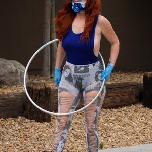 Phoebe Price Exercises During Quarantine (19 Photos) - Leaked Nudes