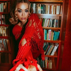 Rita Ora Looks Hot in a Red Mesh Dress (4 Photos) - Leaked Nudes