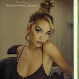 Rita Ora Poses in See-Through Lingerie (4 Photos) - Leaked Nudes
