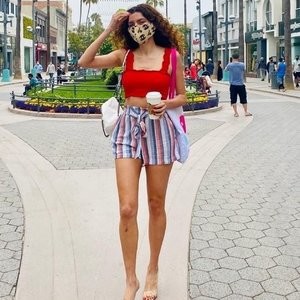 Sexy Blanca Blanco Grabs Coffee in Santa Monica (14 Photos) – Leaked Nudes