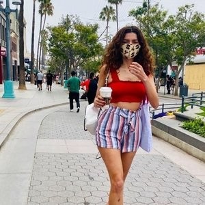 Sexy Blanca Blanco Grabs Coffee in Santa Monica (14 Photos) - Leaked Nudes