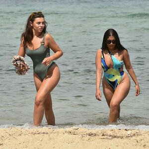 Sexy Francesca Allen Stuns on the Beach in Dubai (8 Photos) - Leaked Nudes