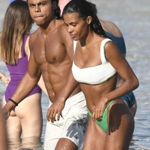 Sexy Tina Kunakey Hits the Beach in Mykonos Island (38 Photos) - Leaked Nudes