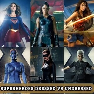 Superheros: Dressed vs. Undressed (37 Pics + Video) – Leaked Nudes