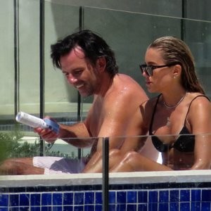 Sylvie Meis & Niclas Castello Spend the Day at the Pool in Mallorca (22 Photos) - Leaked Nudes