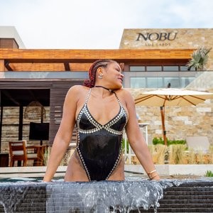 Taraji P. Henson Shows Off Her Stunning Figure at Nobu Hotel (21 Photos) – Leaked Nudes