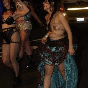 Topless Women Spotted in Sydney Gay and Lesbian Mardi Gras Parade (17 Photos) - Leaked Nudes
