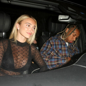 Tyga & Camaryn Swanson are Seen Leaving “Poppy” in WeHo (15 Photos) - Leaked Nudes