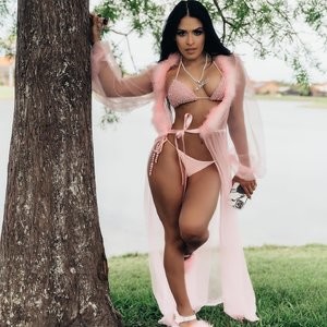 Zelina Vega Shows Her Tits in a Bikini (3 Photos) – Leaked Nudes