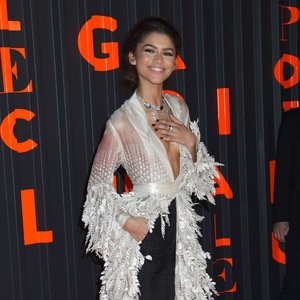Zendaya Shows Her Small Tits At The Bvlgari Party Photos Leaked