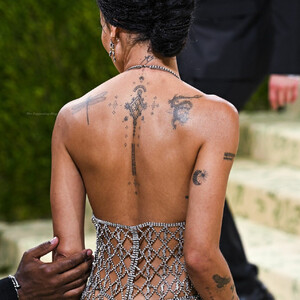 Zoe Kravitz Flaunts Her Ass at the 2021 Met Gala in NYC (48 Photos) - Leaked Nudes