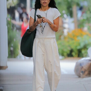 Zoe Kravitz Is Seen Braless In Ny Photos Leaked Nudes