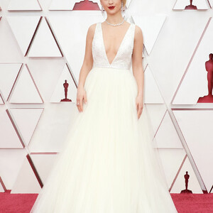 Maria Bakalova Stuns on The Red Carpet in a White Dress at The 93rd Oscars (35 Photos) - Leaked Nudes