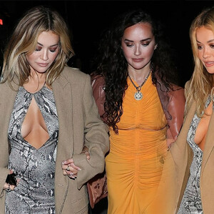 Rita Ora Shows Her Sexy Tits as She Celebrates Her Sister’s Birthday at Giorgio Baldi (52 Photos) - Leaked Nudes
